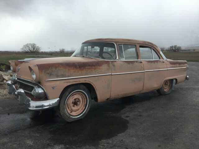 1955 ford customline, one owner, barn find, solid body, perfect rat rod or gaser