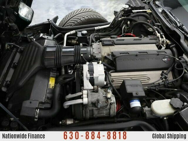 1992 chevrolet corvette 5.7l 8-cyl engine rwd coupe 35512 miles green coupe 5.7l