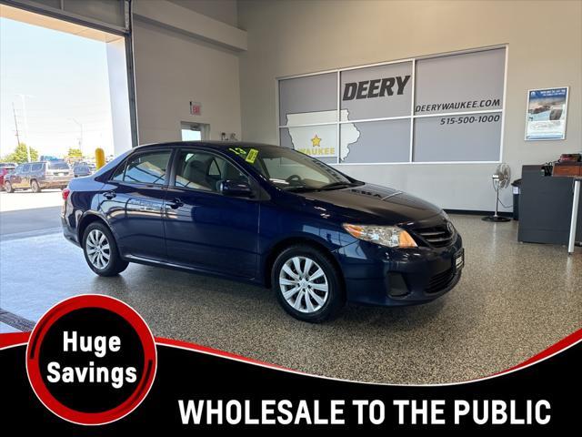 2013 toyota corolla le