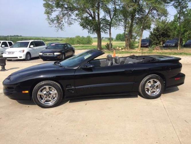 used 1999 pontiac firebird trans am convertible meriden, ks 66512 for sale in meriden, kansas