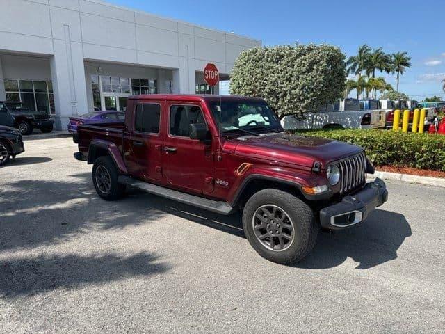 2021 jeep gladiator overland 4dr 4x4 crew cab 5 ft. box in miami, florida