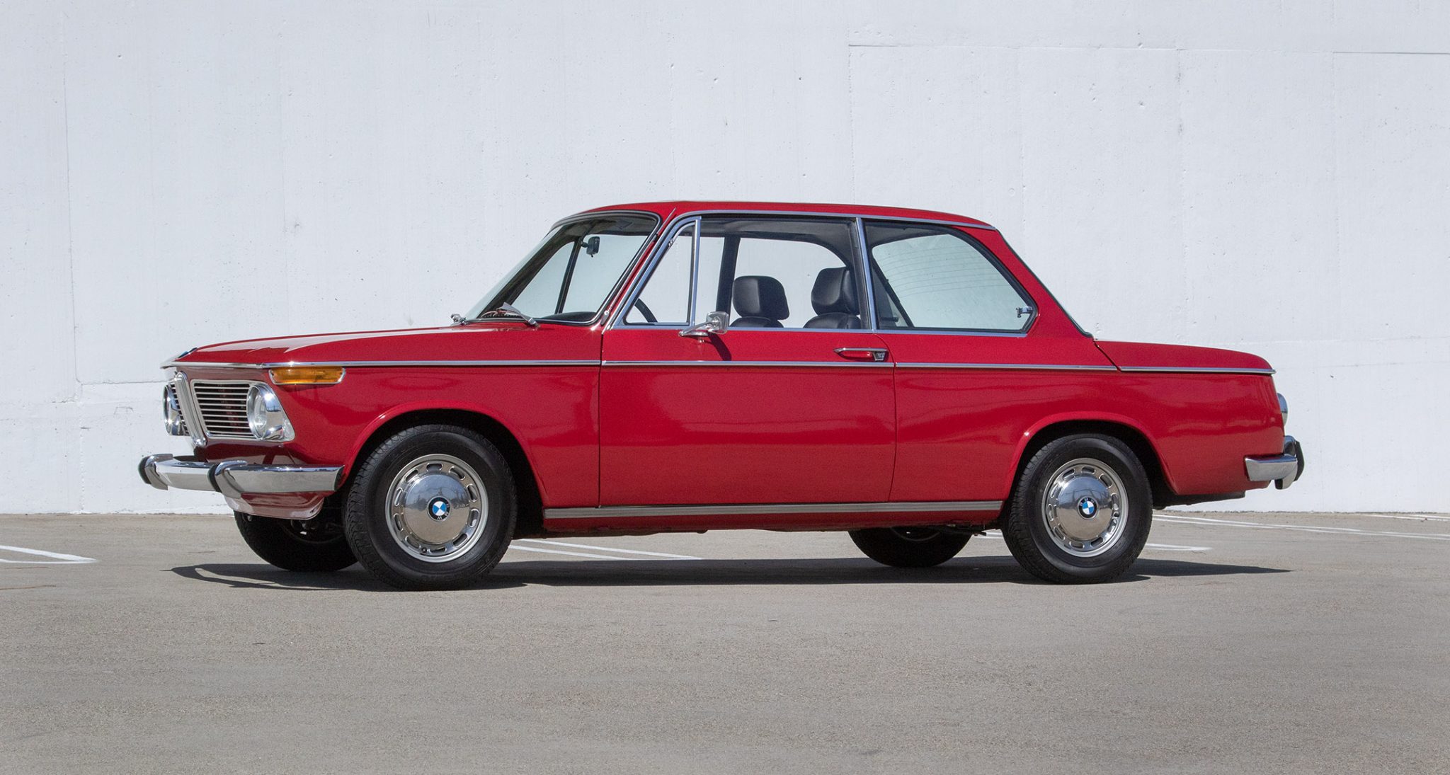 black-plate 1969 bmw 1600-2 2.0l 5-speed