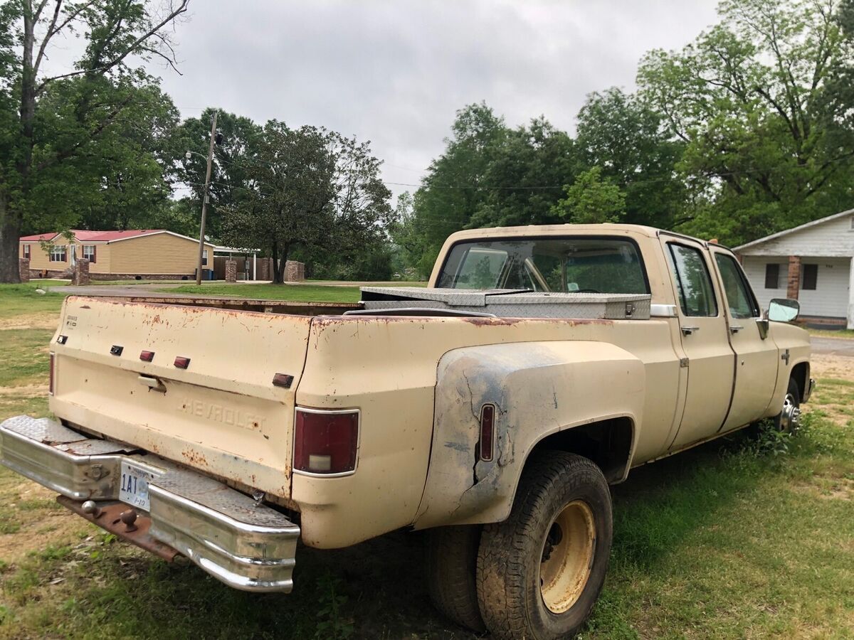 1987 chevrolet silverado 3500 brown