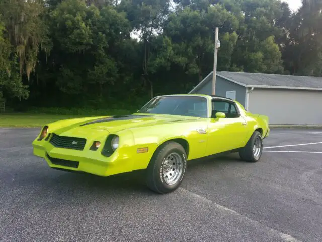 1981 rs t-top camaro, 400 small block, th200-4r overdrive transmission