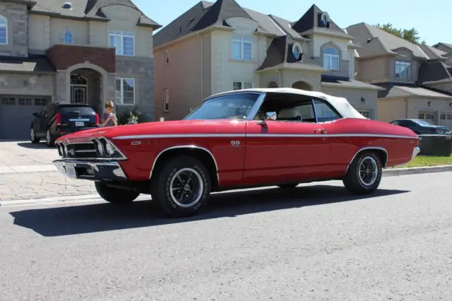 1969 chevrolet chevelle ss l78 4spd convertible