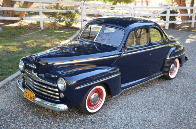 1948 ford coupe, custom, restored, 350 v8, ca rust free car, tour and show!