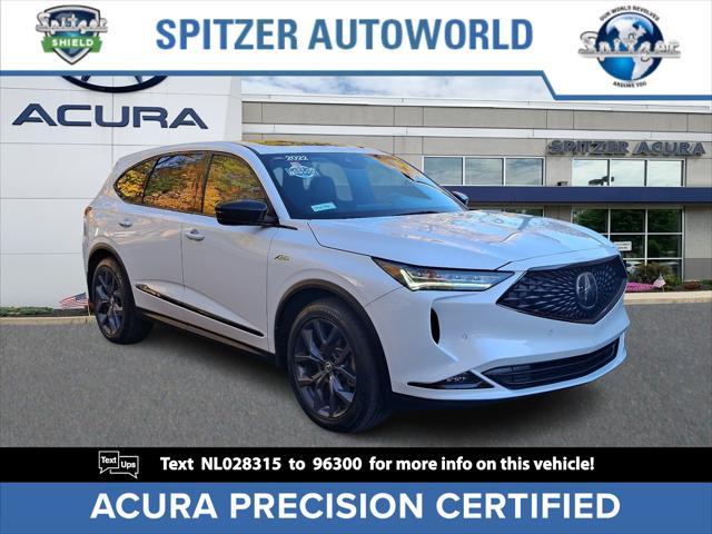 2022 acura mdx a-spec package