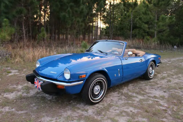 1977 triumph spitfire 1500 convertible 2 door mint - video inside - 77+ pics