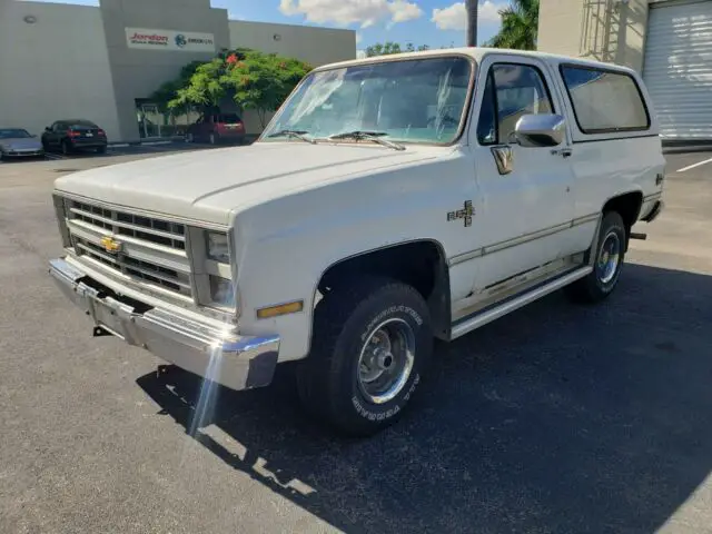 1986 chevrolet blazer k5 4x4 no reserve