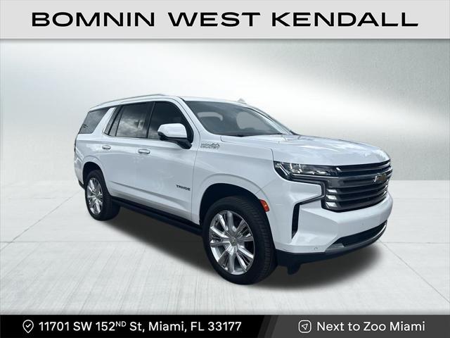 2021 chevrolet tahoe 4wd high country