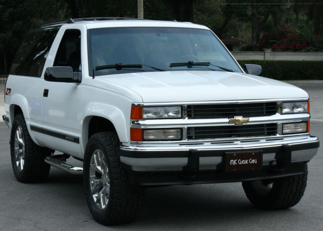 restored survivor -1994 chevrolet silverado ck blazer 4x4 - 89k orig mi