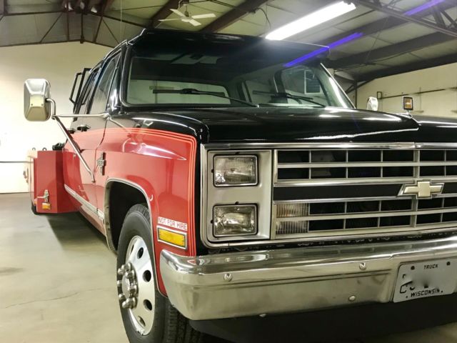 1988 chevy silverado 3500 3+3 car hauler hodges bed