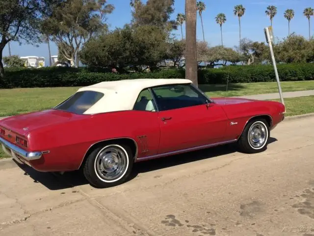 1969 chevrolet camaro convertible used automatic convertible