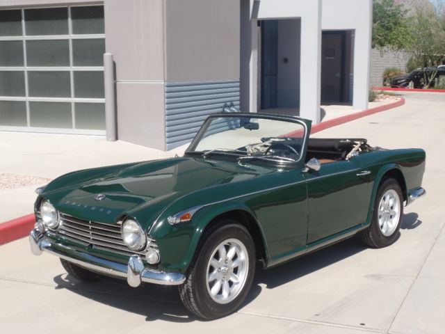 1967 triumph tr4a new paint, rebuilt engine, overdrive must see!!!