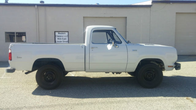 rustfree w100 4wd custom sweptline! solid california truck! no reserve auction!