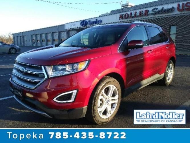 2017 ford edge titanium awd titanium 4dr crossover for sale in topeka, kansas