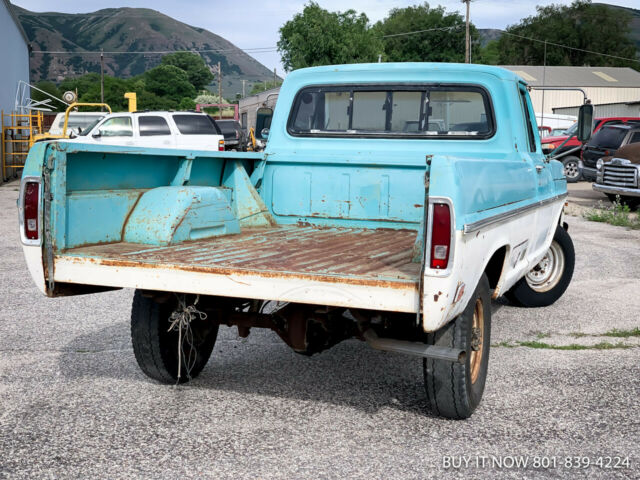 1968 ford camper special f250, 390 v8, 4-speed manual, original unrestored cond