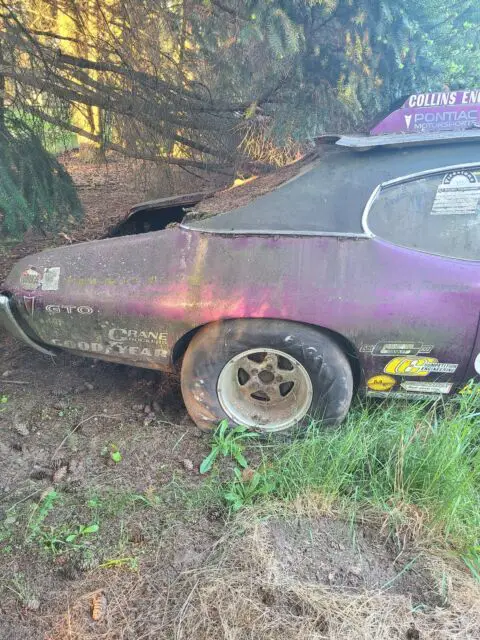 1968 pontiac gto coupe purple rwd automatic