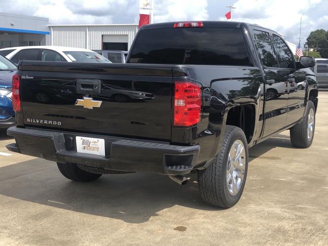 used 2018 chevrolet silverado 1500 2wd crew cab custom sulphur, la 70663 for sale in sulphur, louisiana