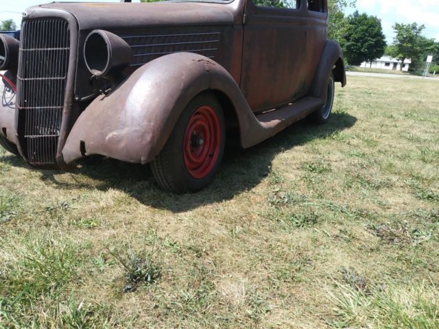 1935 ford hot rod rat rod street rod bagged project