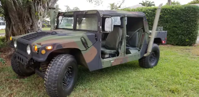 87' am general m998 hmmwv humvee 4600 miles florida clear on road title! clean!