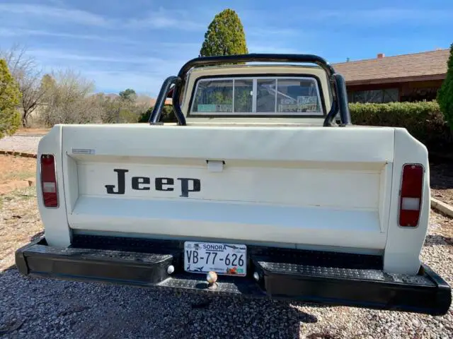 classic collector 1982 jeep wagoneer pick-up j164-4/4x