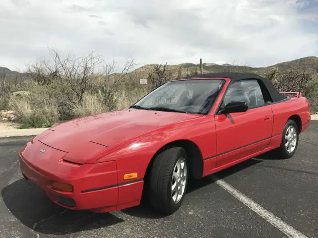 original 1993 nissan 240sx convertible only 53k miles!