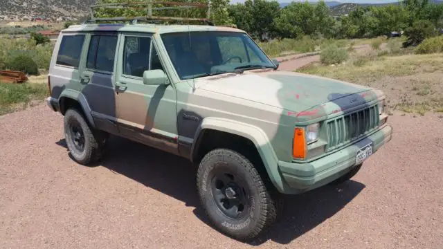 jeep cherokee xj 1994, low miles