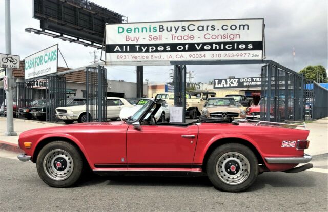 1971 triumph tr-6 convertible
