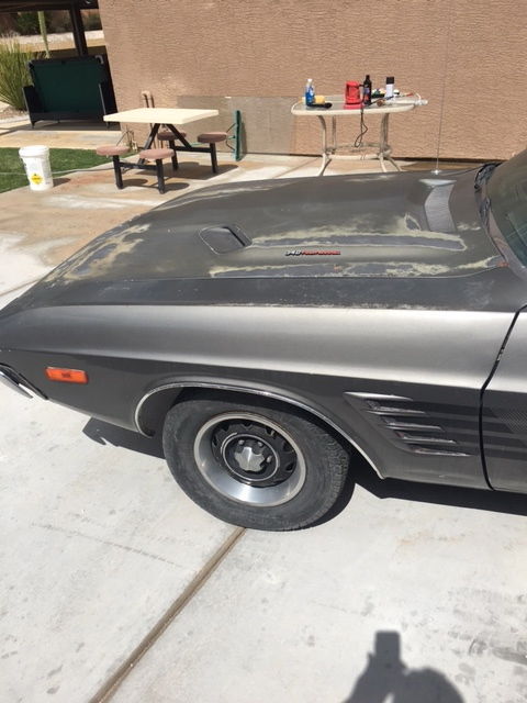 1973 dodge challenger base hardtop 2-door 5.2l