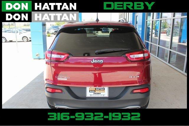 used 2016 jeep cherokee 4wd limited wichita, ks 67219 for sale in park city, kansas