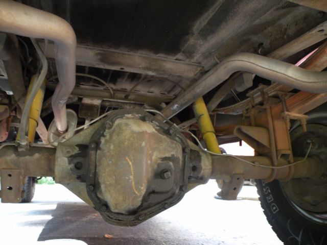 western truck, red, true highboy (hi-boy), auto, 4 wheel drive, 460 v8, 61k mi