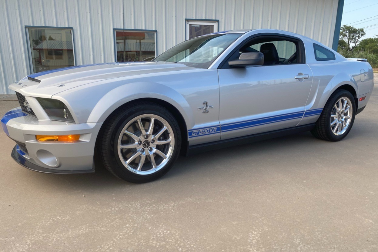 2008 ford shelby mustang gt500kr coupe