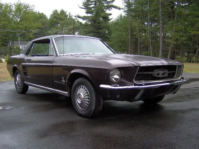 1967 ford mustang v8 coupe