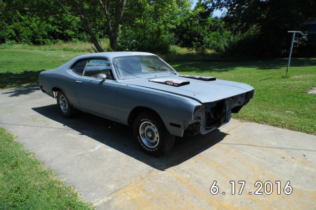 dodge dart demon h code 340 4 speed 3:91 8 3/4 rear end bucket seat mopar