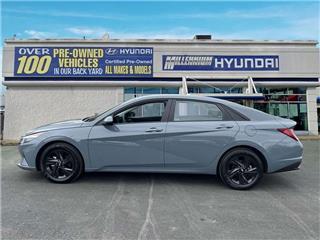 2021 Hyundai Elantra blue