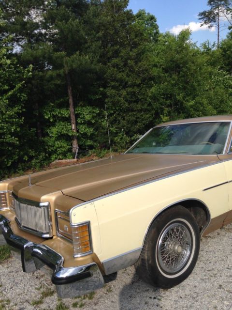 all original 1977 mercury grand marquis
