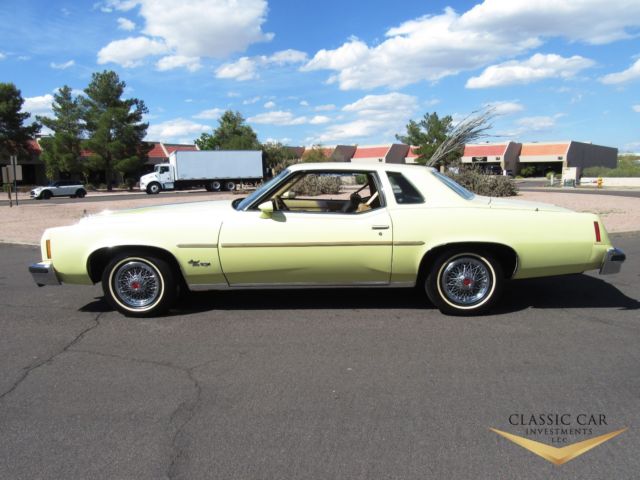 1977 pontiac grand prix lj - 2-owner - 1,900 original miles - survivor - wow!