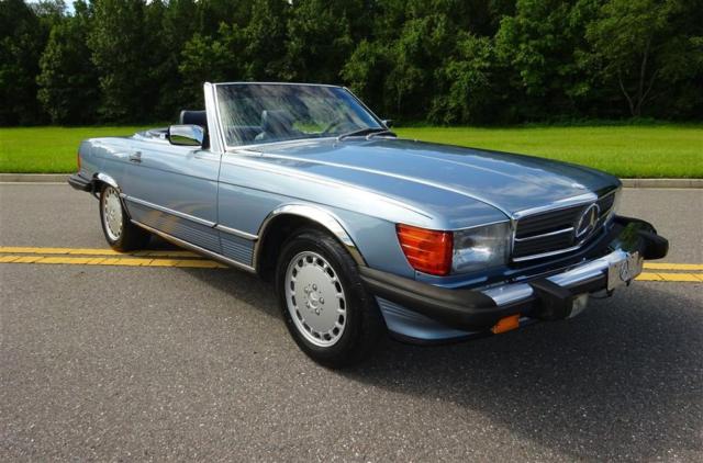 1987 mercedes-benz 560sl base convertible 2-door 5.6l from california