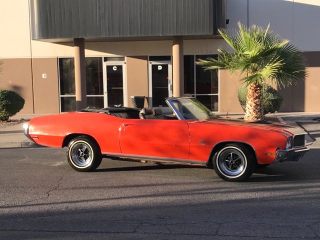 1970 buick gs convertible 455 big block grand sprot 1 owner runs excellent