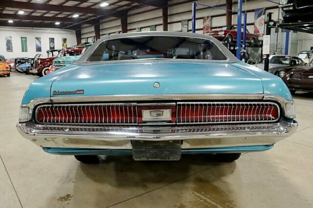 1969 mercury cougar 89059 miles teal hardtop v8 automatic