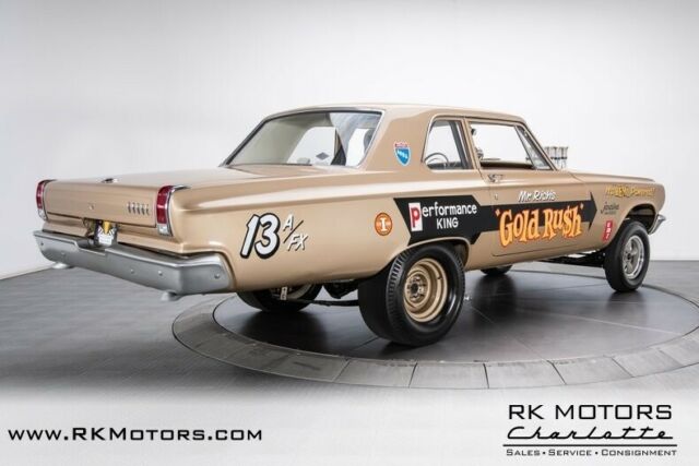 1965 dodge coronet gold metallic sedan 511ci hemi v8 3 speed automatic