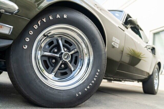 1969 ford mustang boss 429 30410 miles black jade