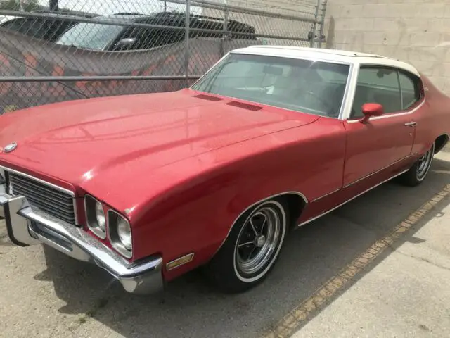 rare 1972 buick skylark sun coupe original 350 collectable white top