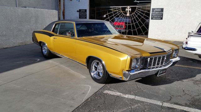 count kustom's 1972 gold monte carlo