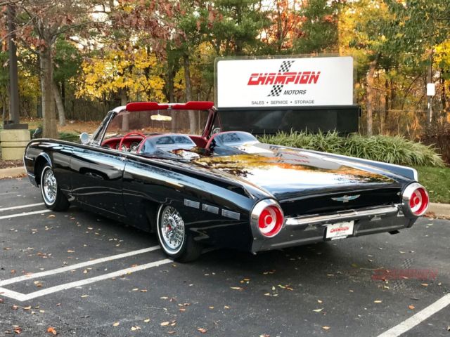 1962 ford thunderbird convertible 88805 miles black 390ci automatic