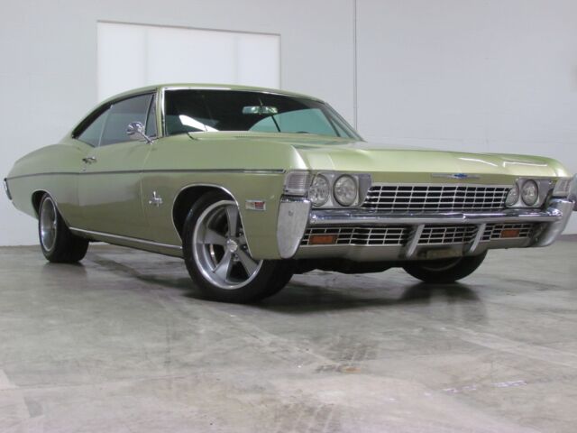 1968 chevrolet impala fastback 0 miles green coupe 482 stroker v8 big block manu