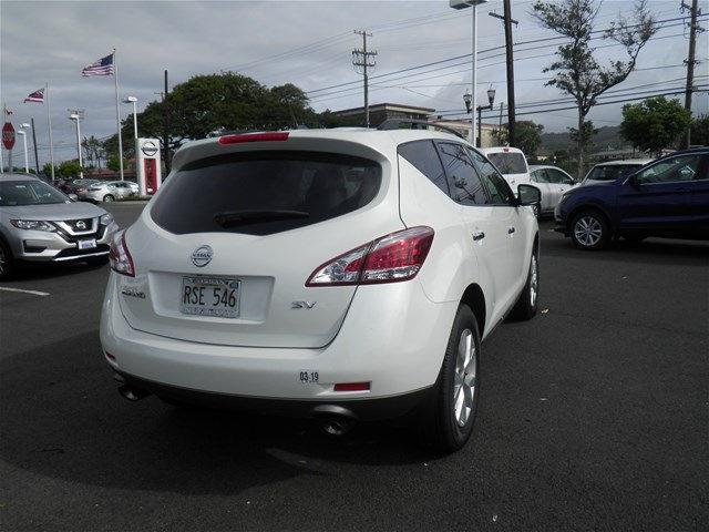 2012 nissan murano le le 4dr suv for sale in honolulu, hawaii