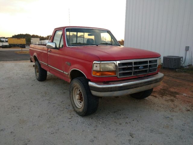 1993 ford f-250 f250 diesel, auto, 4x4, xlt, no reserve