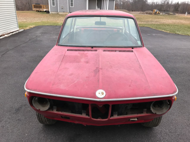1976 bmw 2002 e10 2 door complete roller engine trans body clear title